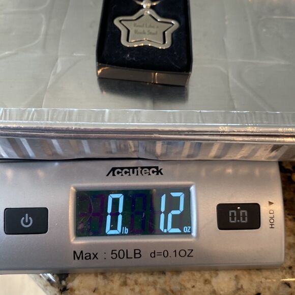 Reading Rockstar Keychain Silver Metal Spinner Star Read Like A Rockstar Reward - Picture 12 of 12